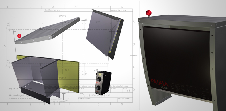 Product Design - Pajala Sauna